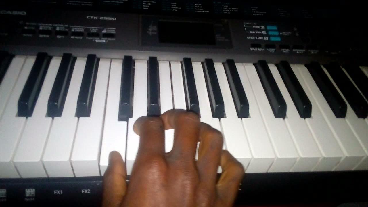 ethiopian piano(keyboard) lesson 1 YouTube