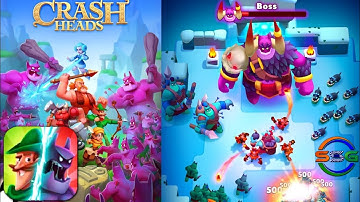 Crash Heads - Gameplay Walkthrough(iOS,Android)