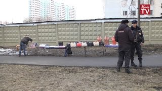 Рейд по пресечению несанкционированной торговли видео Палатки-призраки: как в Москве борются с незаконной торговлей МИР 24 Новости России