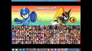 Megaman & Bass In CVS POTS Style Adapted for Capcom Vs SNK Evolution Kore