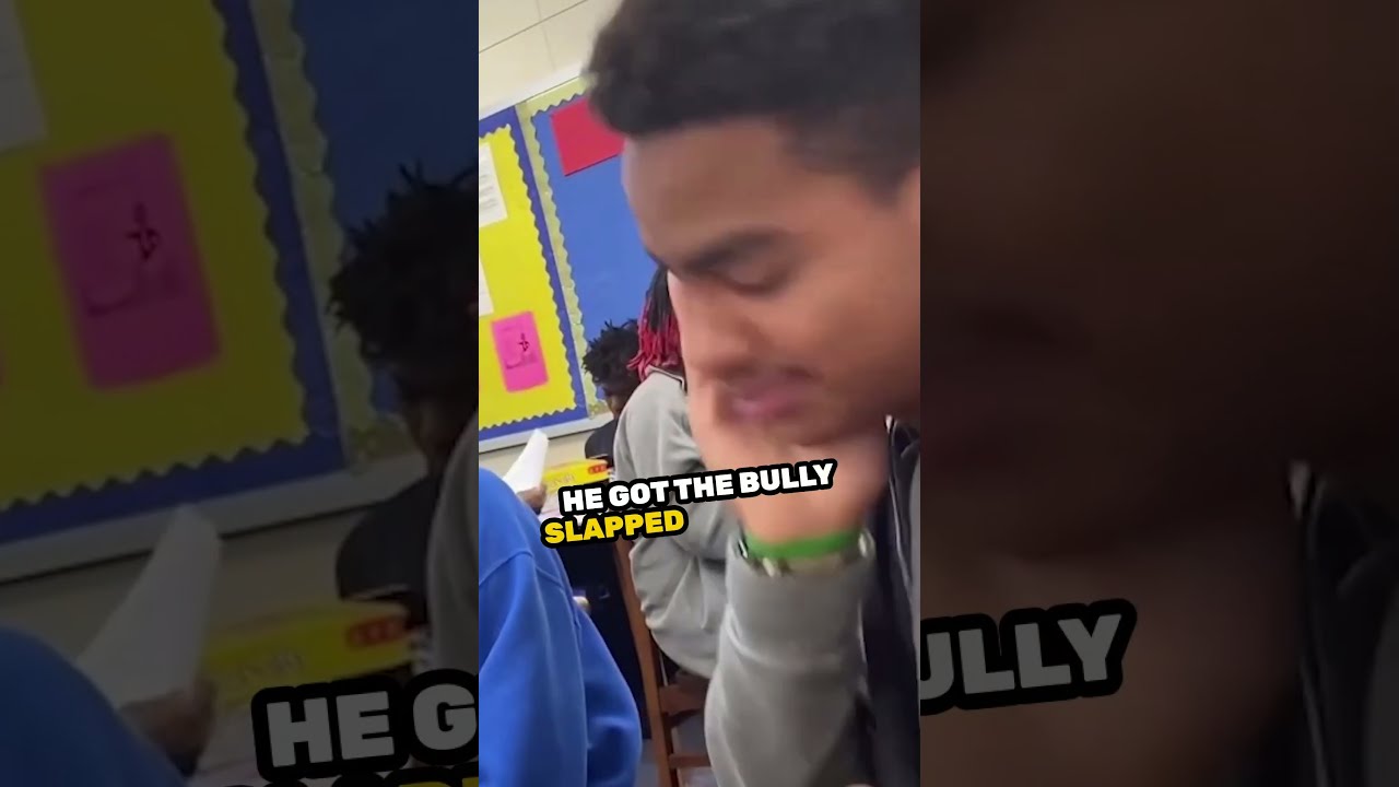 This Classroom Was Shocked At What Happened To Bully 