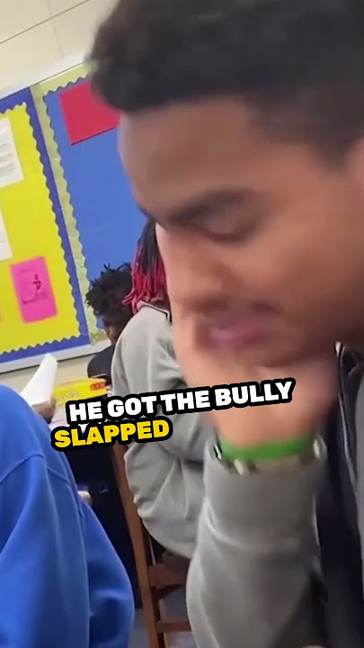 This classroom was shocked at what happened to this bully 😅