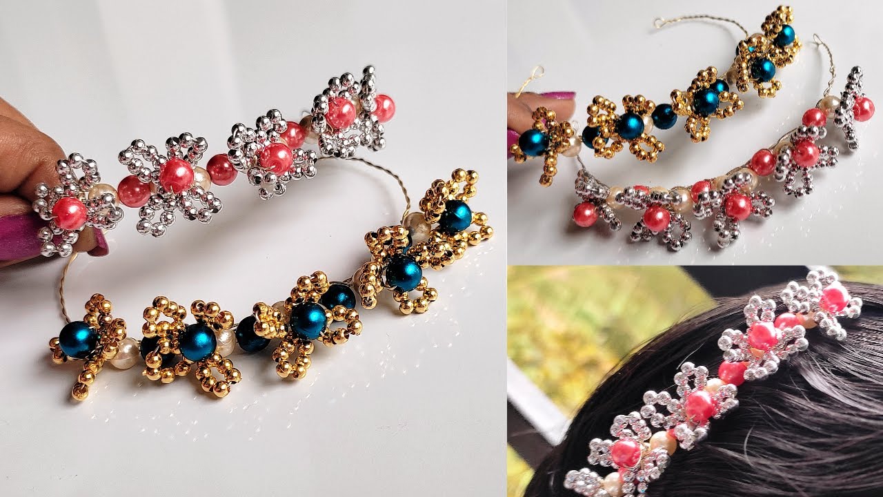 Hair Vine | hair accessories | beads work