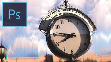 Photoshop CC Tutorial: How to create a Wind Pixel Glitch Art Photo Effect