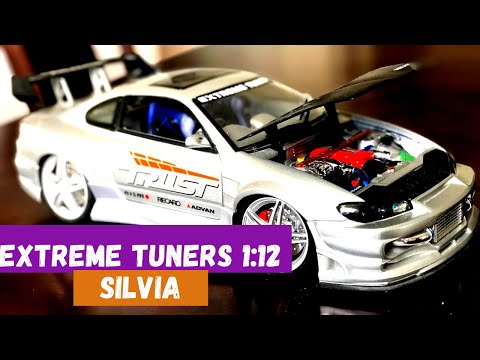 1:12 Scale Silvia Extreme Tuners Review - YouTube