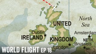FLYING TO MY HOMELAND! - World Flight Episode 18