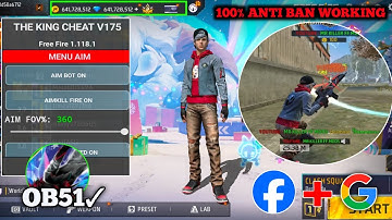 🔥 OB51 FREE FIRE MOD MENU 🔥 UNLIMITED DIAMOND HACK ⚡ FF MOD MENU APK 2025 🛑🔥
