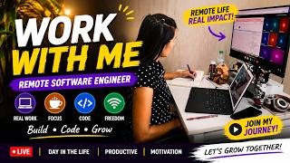 🔴 LIVE | Work With Me 💻 | Remote Software Engineer | New Project Task & Requirements Discussion
