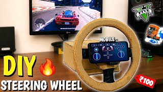 DIY Steering Wheel for PC & Android (Old Phone Gyro)🎮