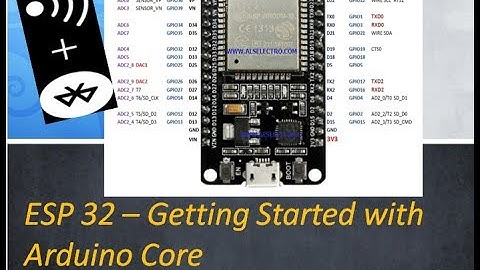 ESP32 - Getting Started with Arduino Core