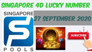 4d Singapore L 27 September 2020 4d Winning Number Toto Magnum Damacai Results Malaysia 4d Youtube