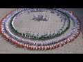 Republic Day Celebrations - Formation by the students
