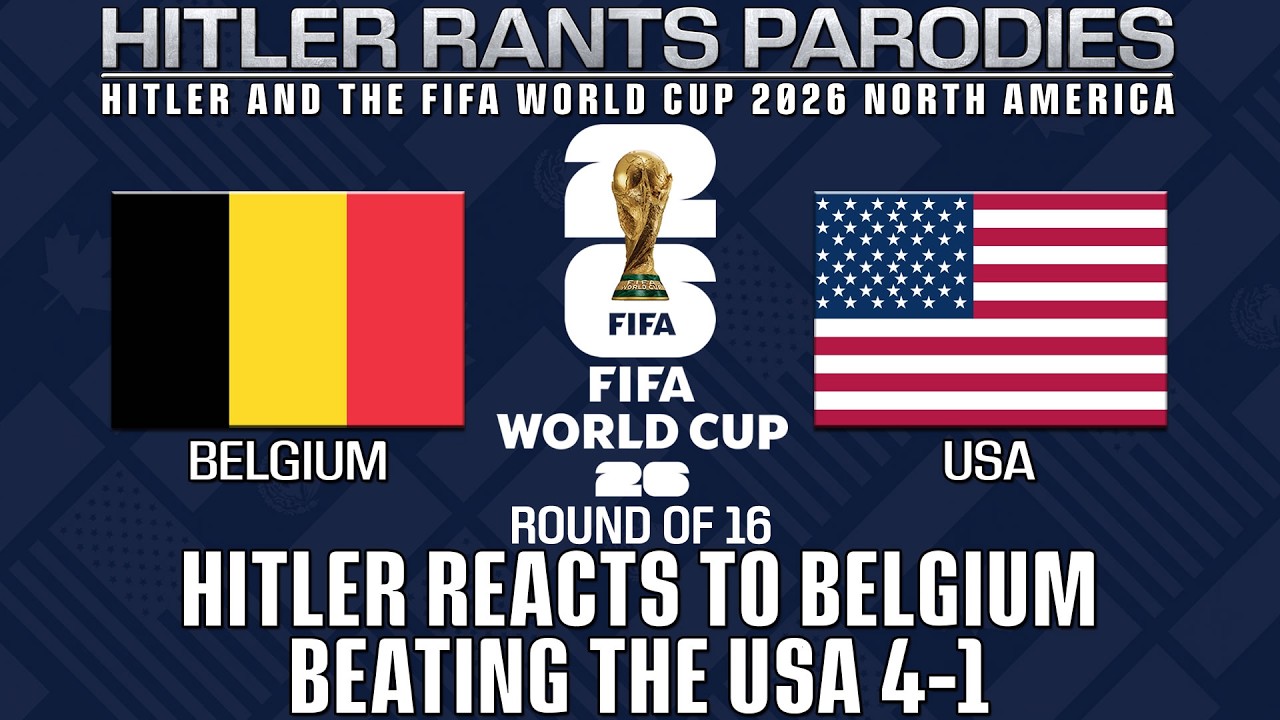 Hitler reacts to Belgium beating the USA 4-1
