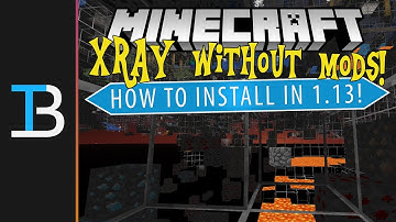 How To Get XRay In Minecraft 1.13 without Any Mods!