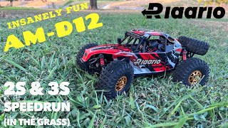 RLAARLO AM-D12 SPEEDRUN 2S & 3S RUNS *NEW RELEASE DESERT BUGGY* #rc #hobby #rccar #rcspeedrun