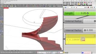 Lesson n00 - Grasshopper - SpiralStaircase
