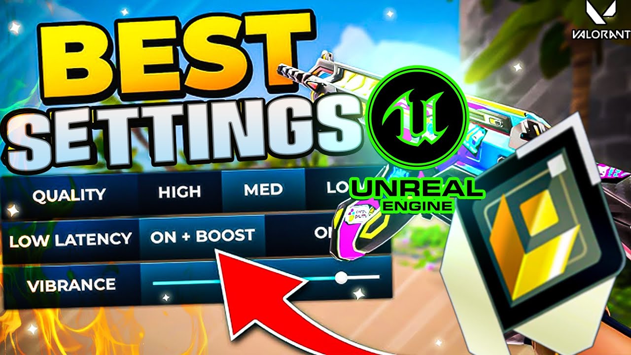 Best In Game Settings For Valorant After Unreal Engine 5 || VALORANT INDIA *HINDI