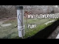 how to make submersible water pump at home