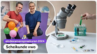 Examenspreekuur scheikunde vwo met Wouter en Corné