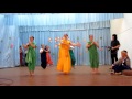 Индийский танец. 11"Б".День учителя