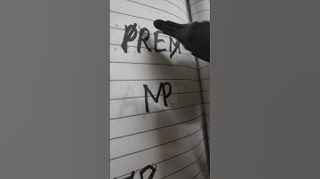 Logo Name PREM❤ Comment Your Names #shorts #short #prem #logodesign