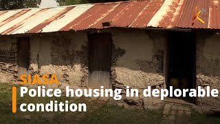 MP Patrick Osero; Police housing in deplorable condition