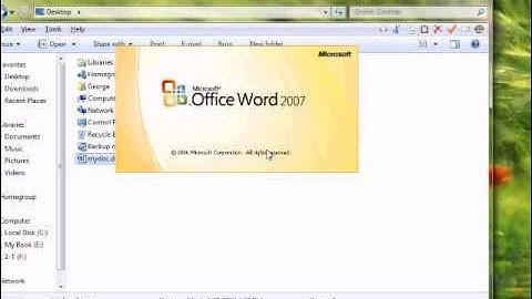 Open a Word Document at the Last Editing Position