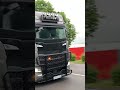 Scania noir automobile klaxon trucker trucking routier truckdriver fh5 transport exellent