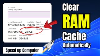 clear ram cache automatically in windows 11/10 | 🚀 make windows 10/11 faster