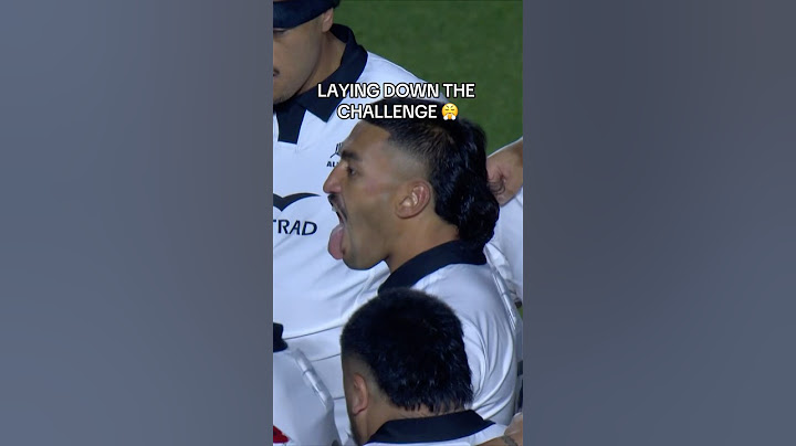 Spine tingling haka under the lights!
