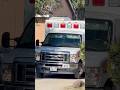 AMR MED422 clearing from a medical emergency and transporting #medical #automobile #ambulancelife