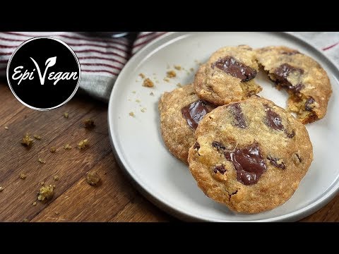 Chocolate Rum & Raisin Vegan Cookies