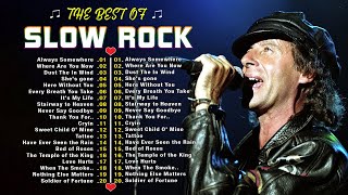 Scorpions, Bon Jovi,  Nirvana, Journey,Dave Winkler 💝 Best Slow Rock Ballads 80s 90s || Vol.35