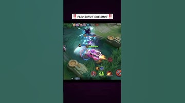 JOHNSON FLAMESHOT TRICK + ONE SHOT BUILD! #mlbb #shorts