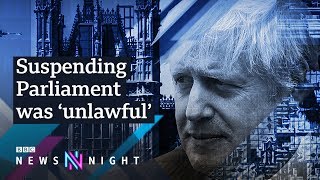 Supreme Court ruling: What now for Boris Johnson? - BBC Newsnight