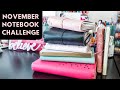 November Notebook Challenge