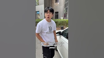 The car keys are locked in the car, how to solve it?#car