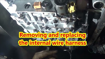 4L80E TRANSMISSION SOLENOIDS AND INTERNAL WIRE HARNESS CHANGE/REPAIR