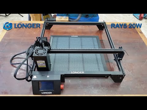 Assembly of the LONGER RAY5 20W LASER