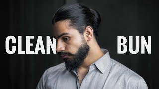 The Cleanest Man Bun Tutorial  Formal Long Hairstyles for Men | Mens Hair