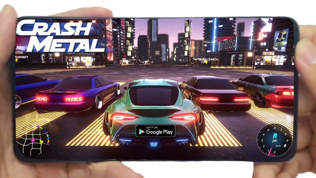 Crash Metal Racing Game for Android Download | Crash Metal Ultra High Graphics | Game 2022