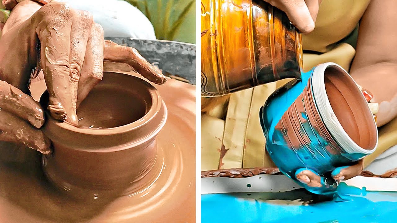 Mesmerizing Clay Pottery Tricks
