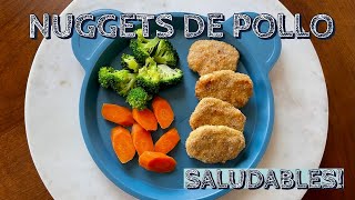 Nuggets De Pollo Saludables Chicken Nuggets Para Niños
