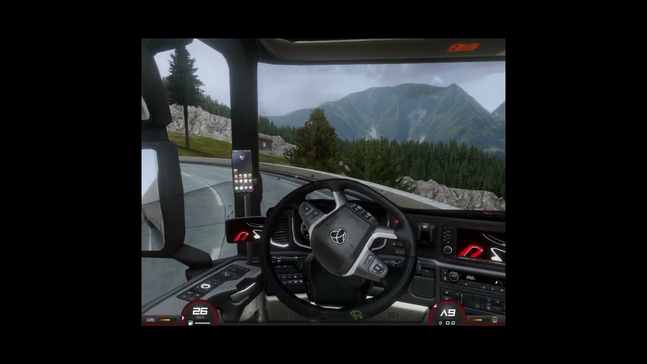 I Tried Driving a Semi-Truck in a Storm