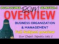 BOM Full Subject Overview💯✅| 2026 O.U |Degree Semester-1 BCOM Business Organization & Management💯
