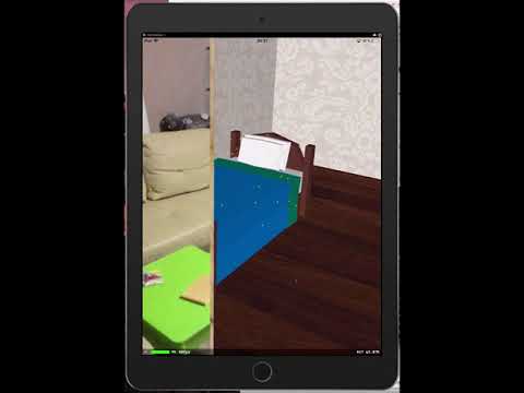 AR Portal Virtual Room ARkit Mobile Portal app