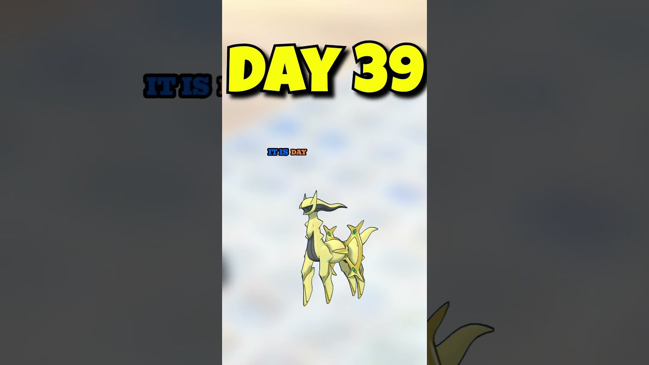 Shiny Arceus Hunt | Day 39