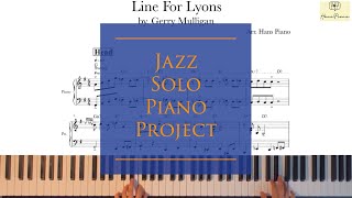 Line For Lyons/Jazz Solo Piano download for free transcription/by.Gerry Mulligan/arr.@hanspiano2020