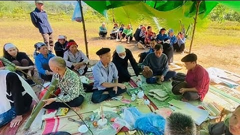 Đám tang tại sân bóng thôn lâm xã đồng tâm bắc quang Hà Giang/yến loan 