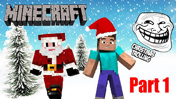 Minecraft Epic Jump Map - Christmas Trolling Part 1